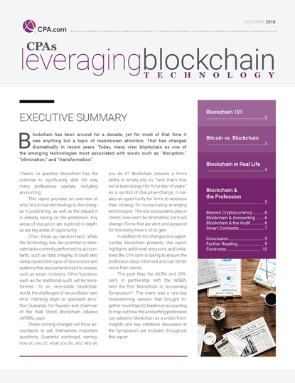 leverage blockchain