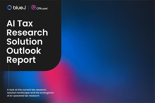 AI Tax Research Solution Outlook Report